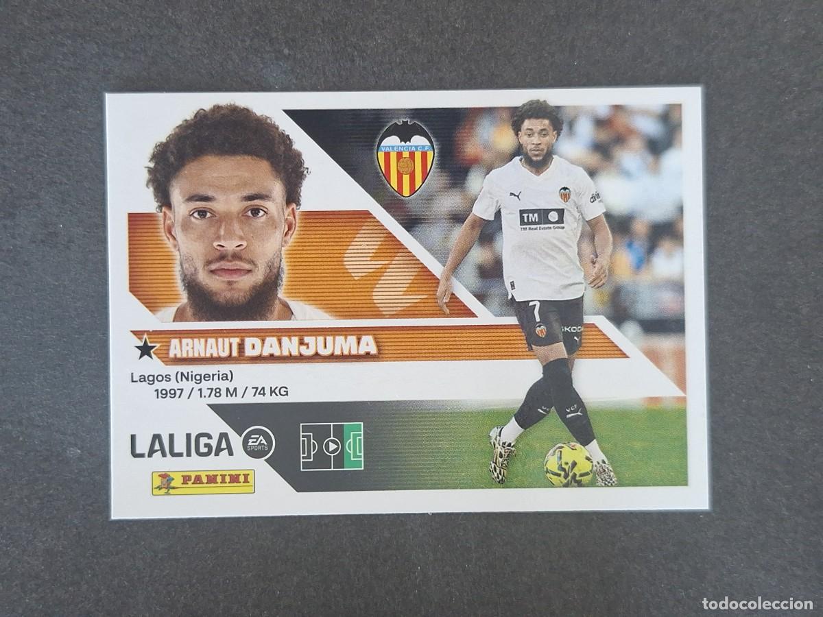 Cromos de Futebol: L3 DANJUMA VALENCIA C. F. COLOCA LIGA ESTE 2026 2027 26 27 NUNCA PEGADO SIN PEGAR