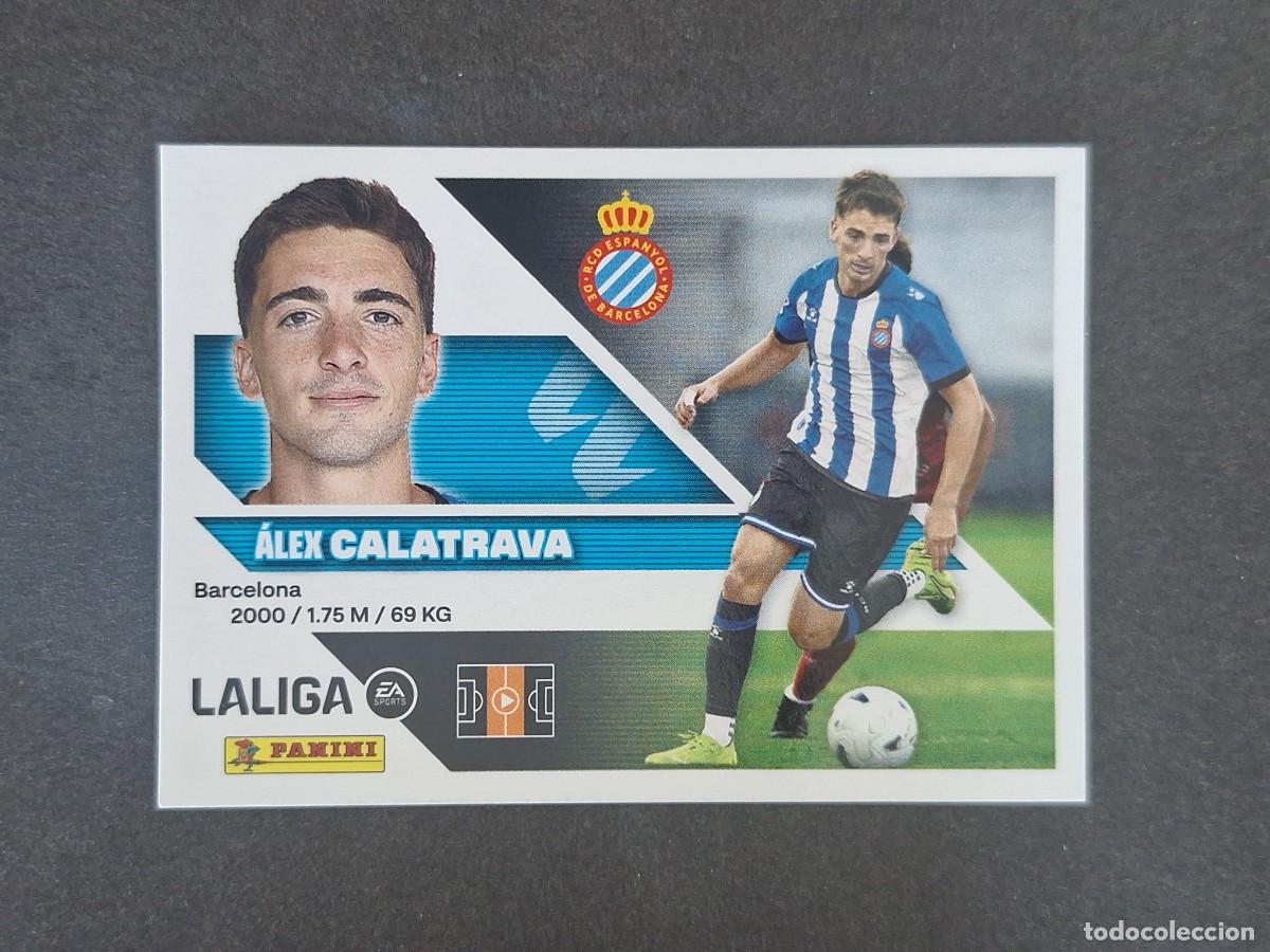 Cromos de Futebol: L3 CALATRAVA R. C. D. ESPA&Ntilde;OL FICHAJE 2 LIGA ESTE 2026 2027 26 27 NUNCA PEGADO SIN PEGAR