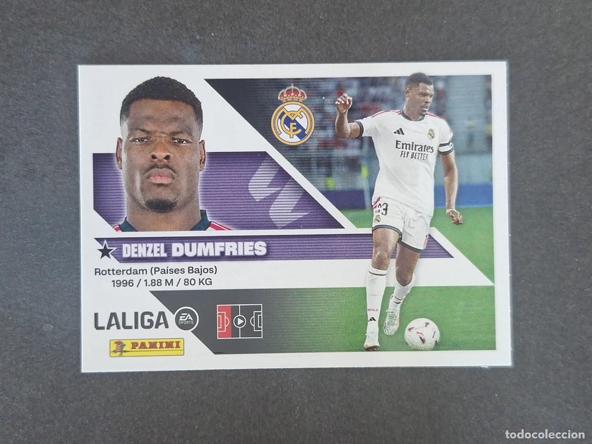 Cromos de Futebol: L3 DUMFRIES REAL MADRID FICHAJE 3 LIGA ESTE 2026 2027 26 27 NUNCA PEGADO SIN PEGAR