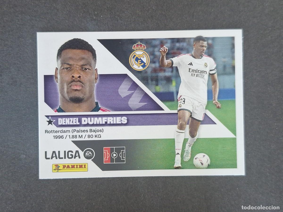 Figurine di Calcio: L3 DUMFRIES REAL MADRID FICHAJE 3 LIGA ESTE 2026 2027 26 27 NUNCA PEGADO SIN PEGAR
