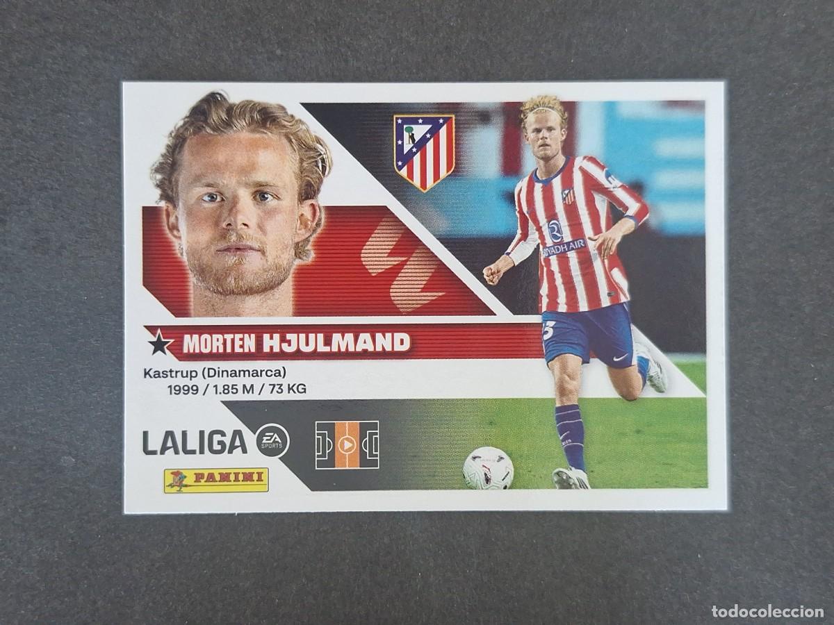 Figurine di Calcio: L3 HJULMAND ATLETICO DE MADRID FICHAJE 5 LIGA ESTE 2026 2027 26 27 NUNCA PEGADO SIN PEGAR