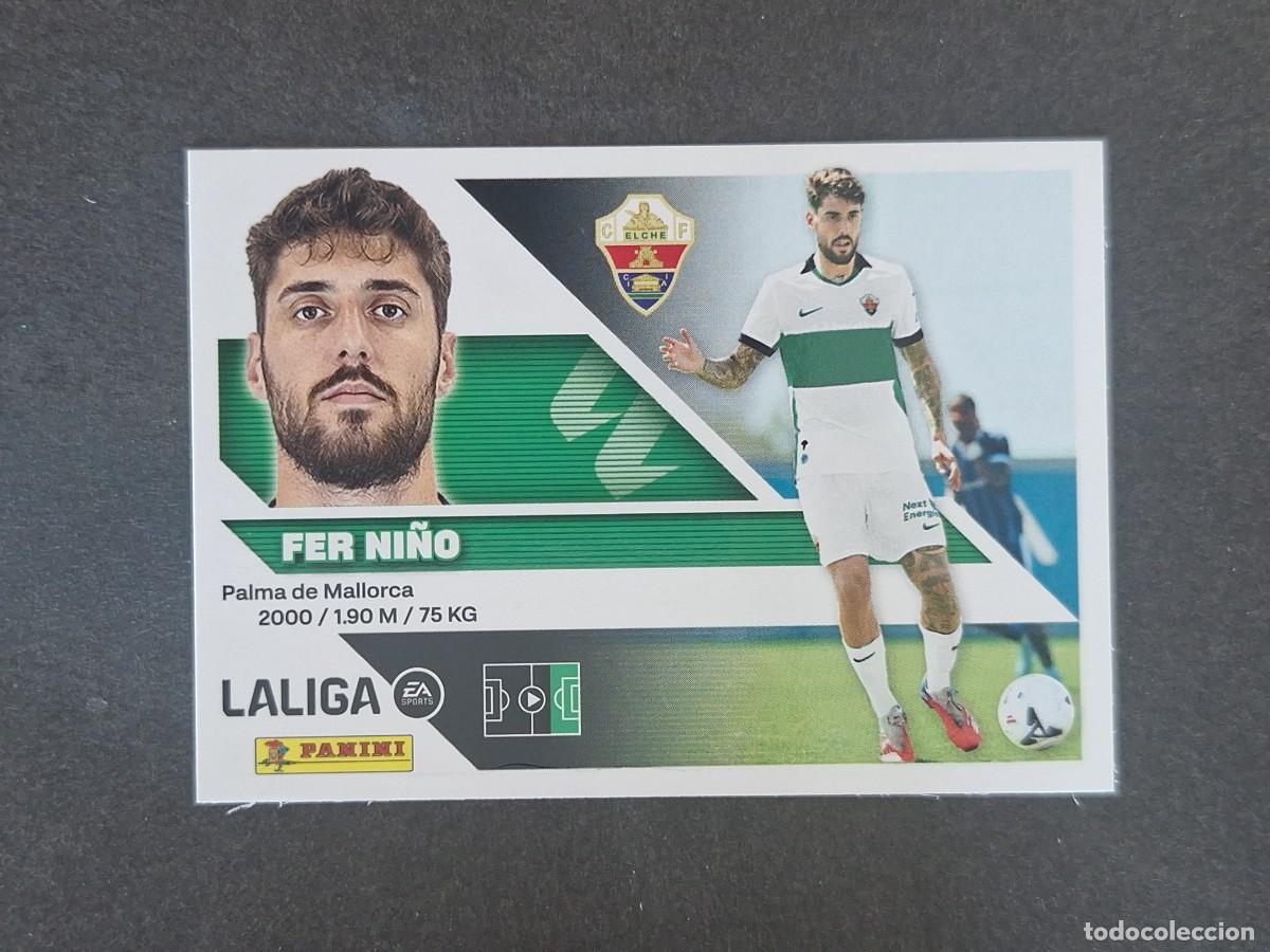 Cromos de Futebol: L3 FER NI&Ntilde;O ELCHE C. F. FICHAJE 15 LIGA ESTE 2026 2027 26 27 NUNCA PEGADO SIN PEGAR