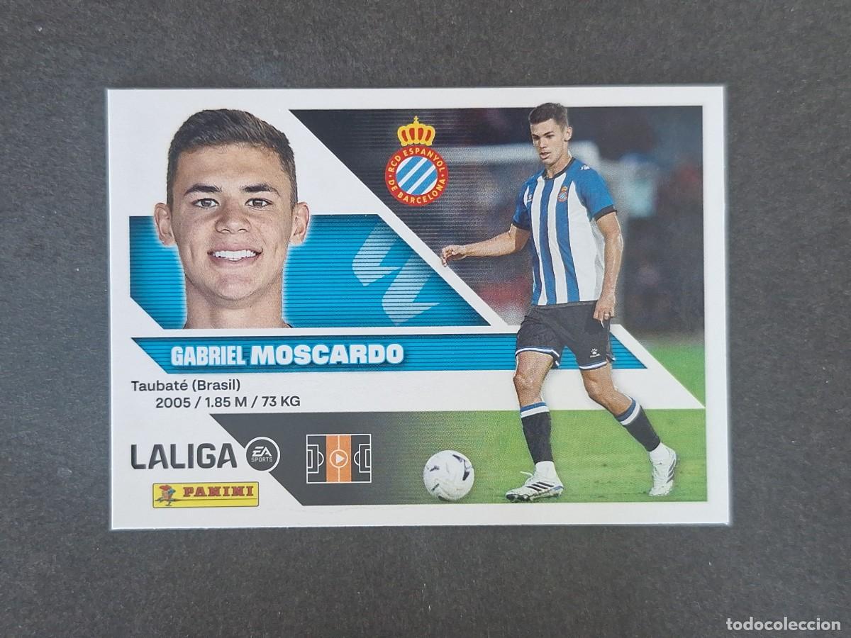 Cromos de Futebol: L3 MOSCARDO R. C. D. ESPA&Ntilde;OL FICHAJE 16 LIGA ESTE 2026 2027 26 27 NUNCA PEGADO SIN PEGAR