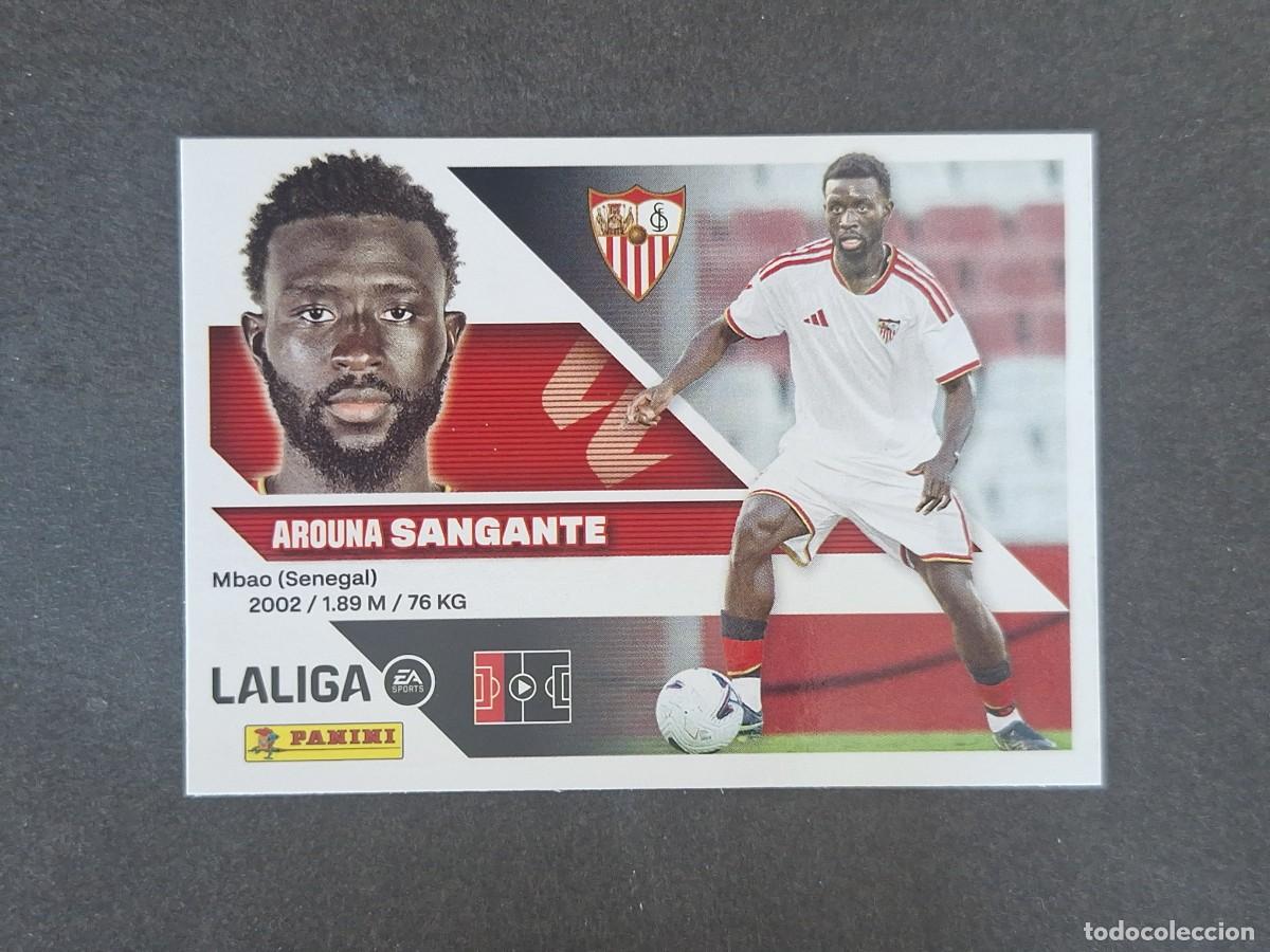 Cromos de Futebol: L3 SANGANTE SEVILLA F. C. FICHAJE 17 LIGA ESTE 2026 2027 26 27 NUNCA PEGADO SIN PEGAR