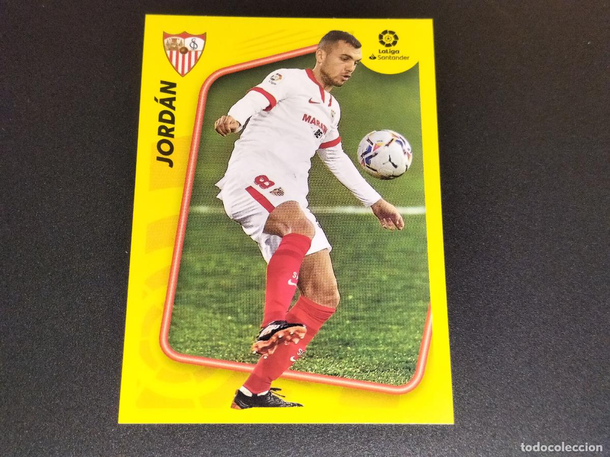Figurine di Calcio: N&ordm; 3 JORDAN SEVILLA CROMOS LALIGA SANTANDER ESTE LIGA FUTBOL 2021 2022 21 22 PANINI