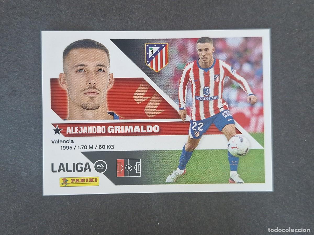 Figurine di Calcio: L3 GRIMALDO ATLETICO DE MADRID COLOCA LIGA ESTE 2026 2027 26 27 NUNCA PEGADO SIN PEGAR