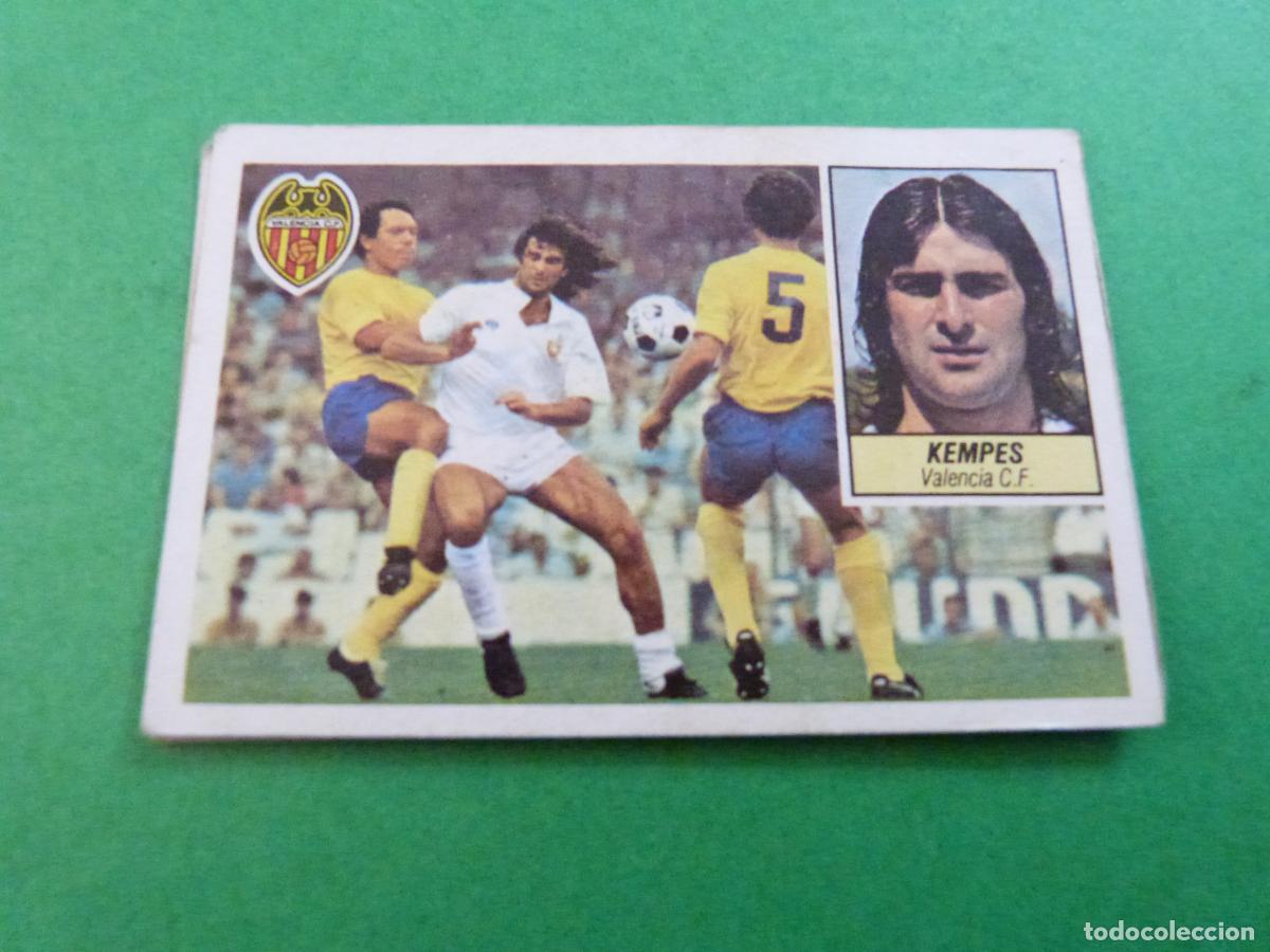 Figurine di Calcio: CROMO FUTBOL KEMPES BAJA SAURA VALENCIA C.F. DESPEGADO*** LIGA ESTE 1984-1985/84-85