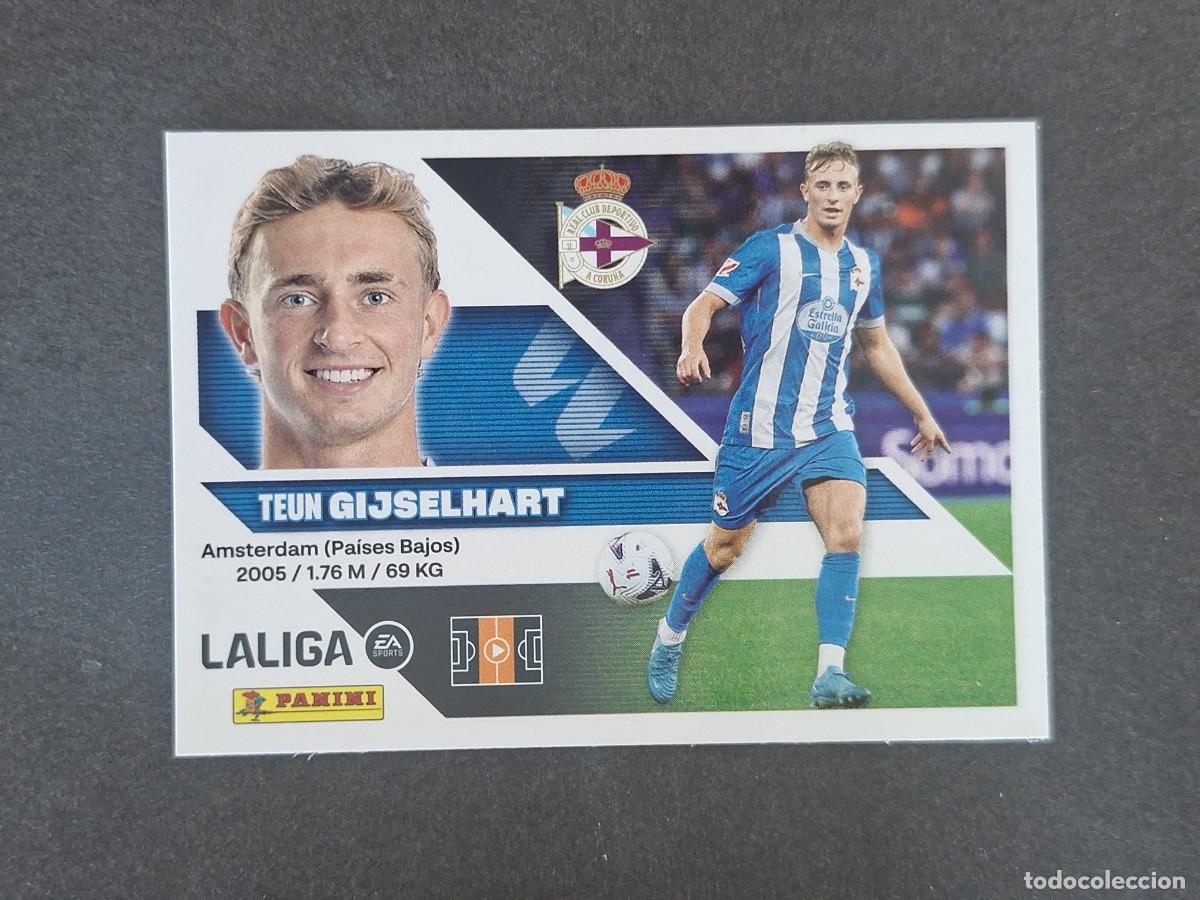 Figurine di Calcio: L3 GIJSELHART DEPORTIVO DE LA CORU&Ntilde;A COLOCA LIGA ESTE 2026 2027 26 27 NUNCA PEGADO SIN PEGAR