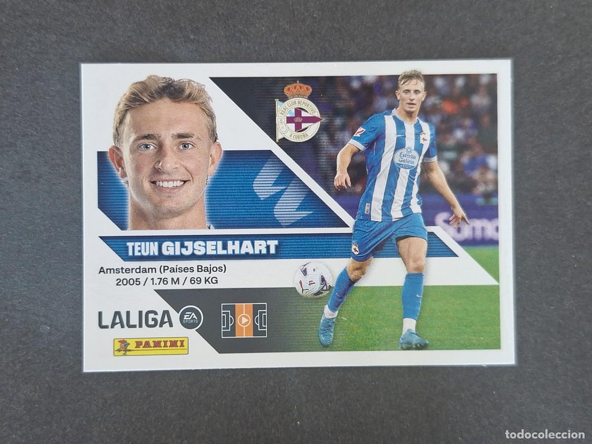Figurine di Calcio: L3 GIJSELHART DEPORTIVO DE LA CORU&Ntilde;A COLOCA LIGA ESTE 2026 2027 26 27 NUNCA PEGADO SIN PEGAR