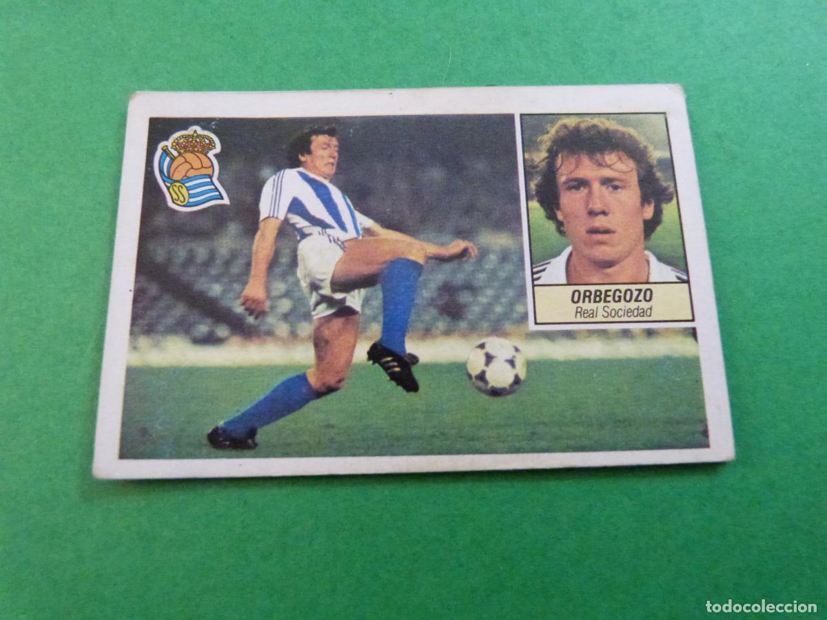 Figurine di Calcio: CROMO FUTBOL ORBEGOZO DIEGO REAL SOCIEDAD DESPEGADO*** LIGA ESTE 1984-1985/84-85