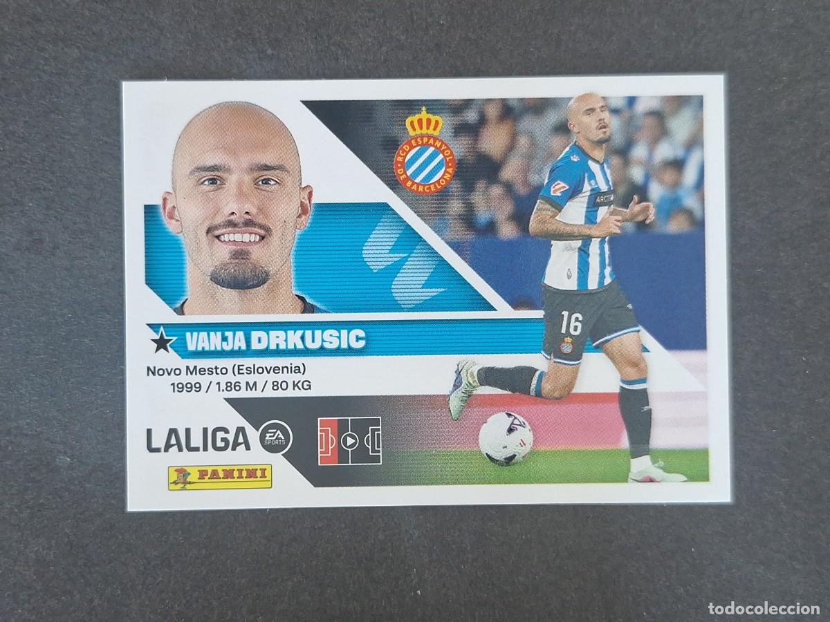 Figurine di Calcio: L3 DRKUSIC R. C. D. ESPA&Ntilde;OL COLOCA LIGA ESTE 2026 2027 26 27 NUNCA PEGADO SIN PEGAR