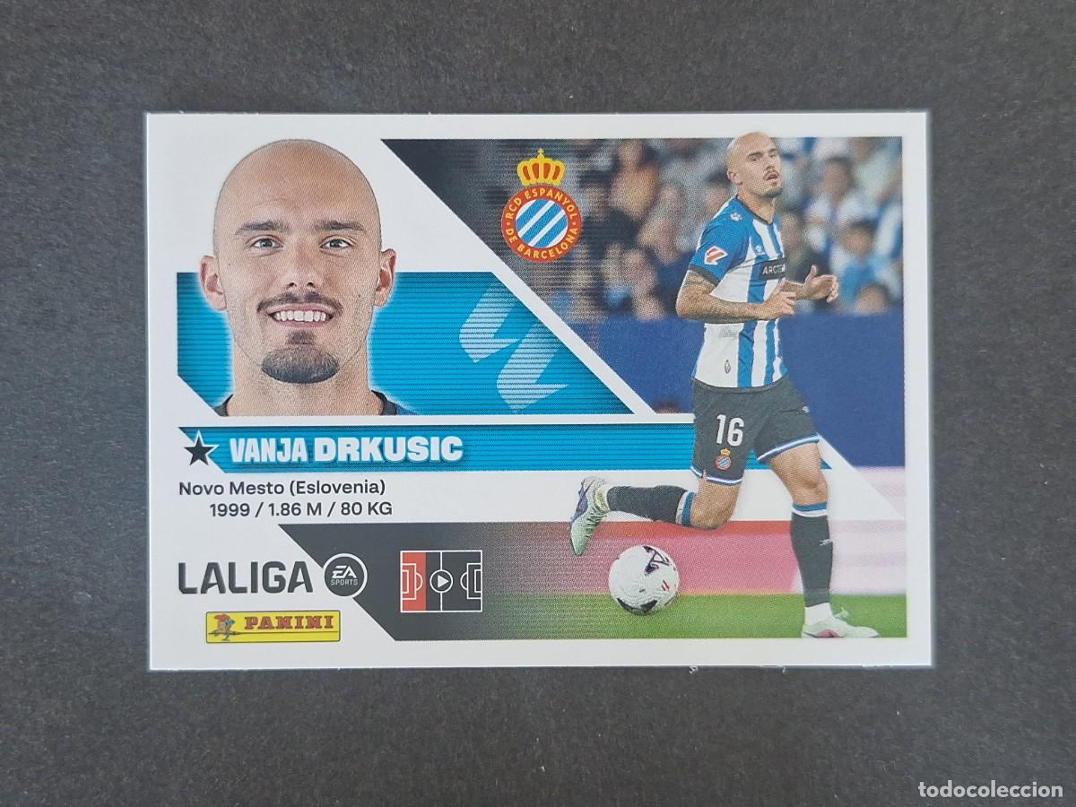 Figurine di Calcio: L3 DRKUSIC R. C. D. ESPA&Ntilde;OL COLOCA LIGA ESTE 2026 2027 26 27 NUNCA PEGADO SIN PEGAR