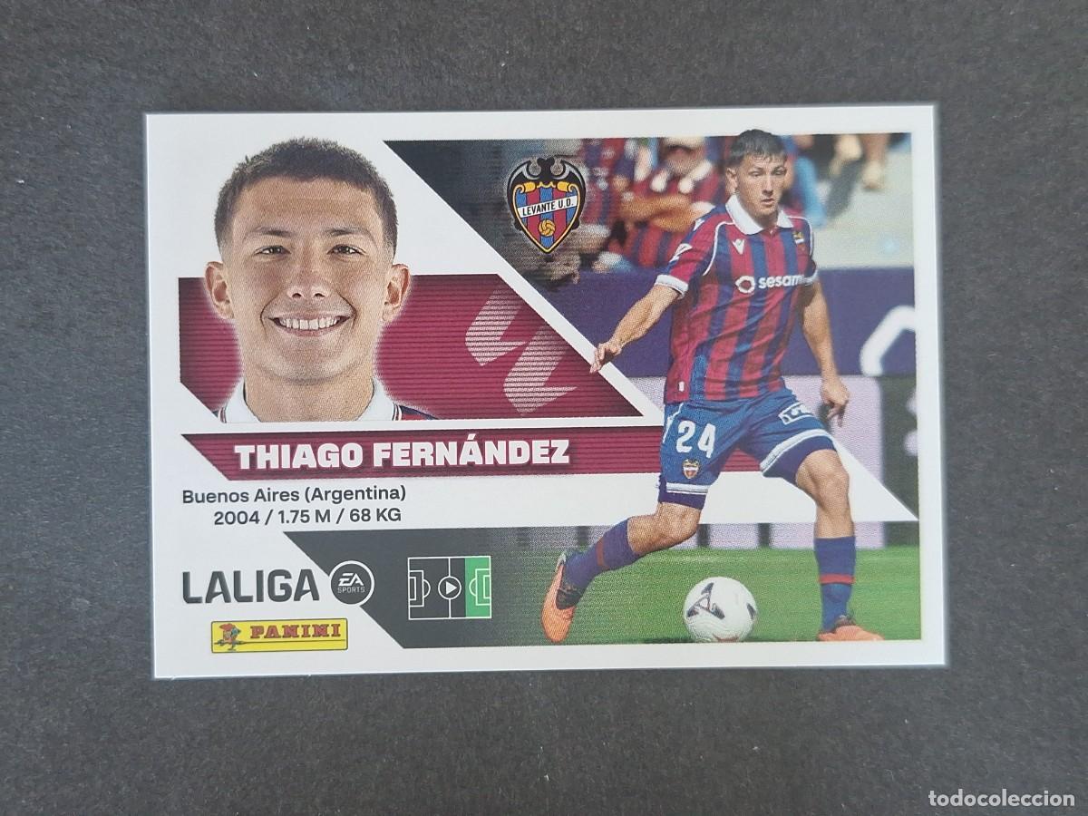 Cromos de Futebol: L3 THIAGO FERNANDEZ LEVANTE U. D. COLOCA LIGA ESTE 2026 2027 26 27 NUNCA PEGADO SIN PEGAR