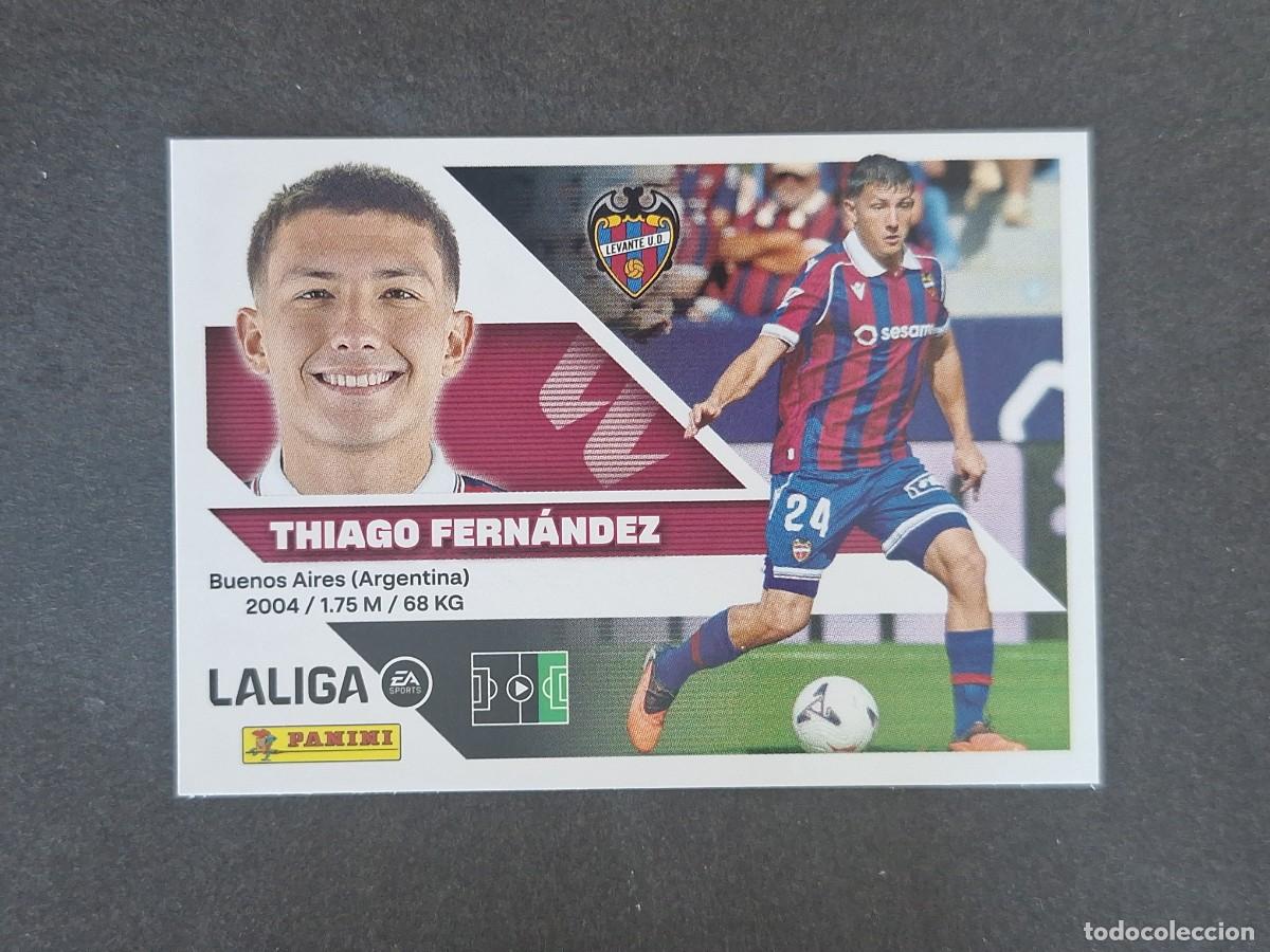 Cromos de Futebol: L3 THIAGO FERNANDEZ LEVANTE U. D. COLOCA LIGA ESTE 2026 2027 26 27 NUNCA PEGADO SIN PEGAR