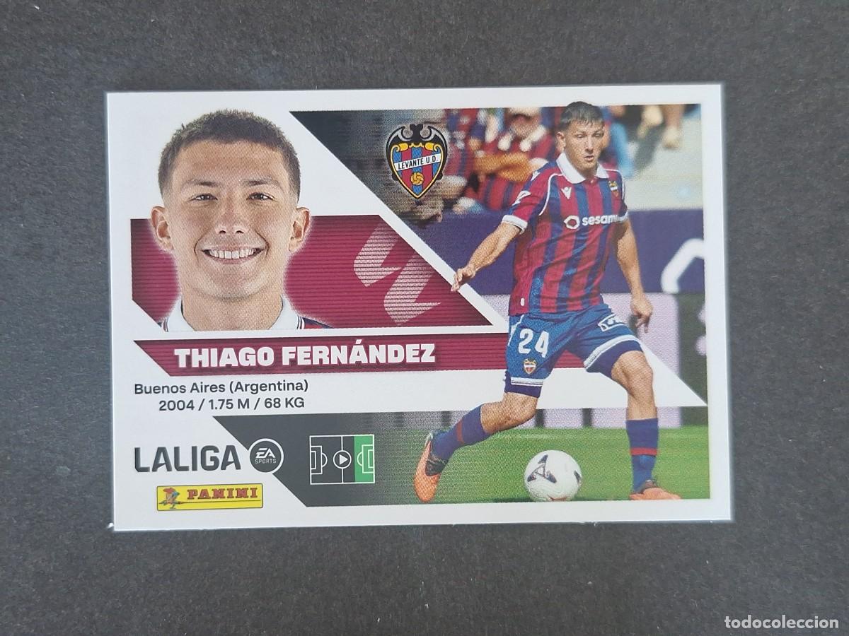 Cromos de Futebol: L3 THIAGO FERNANDEZ LEVANTE U. D. COLOCA LIGA ESTE 2026 2027 26 27 NUNCA PEGADO SIN PEGAR