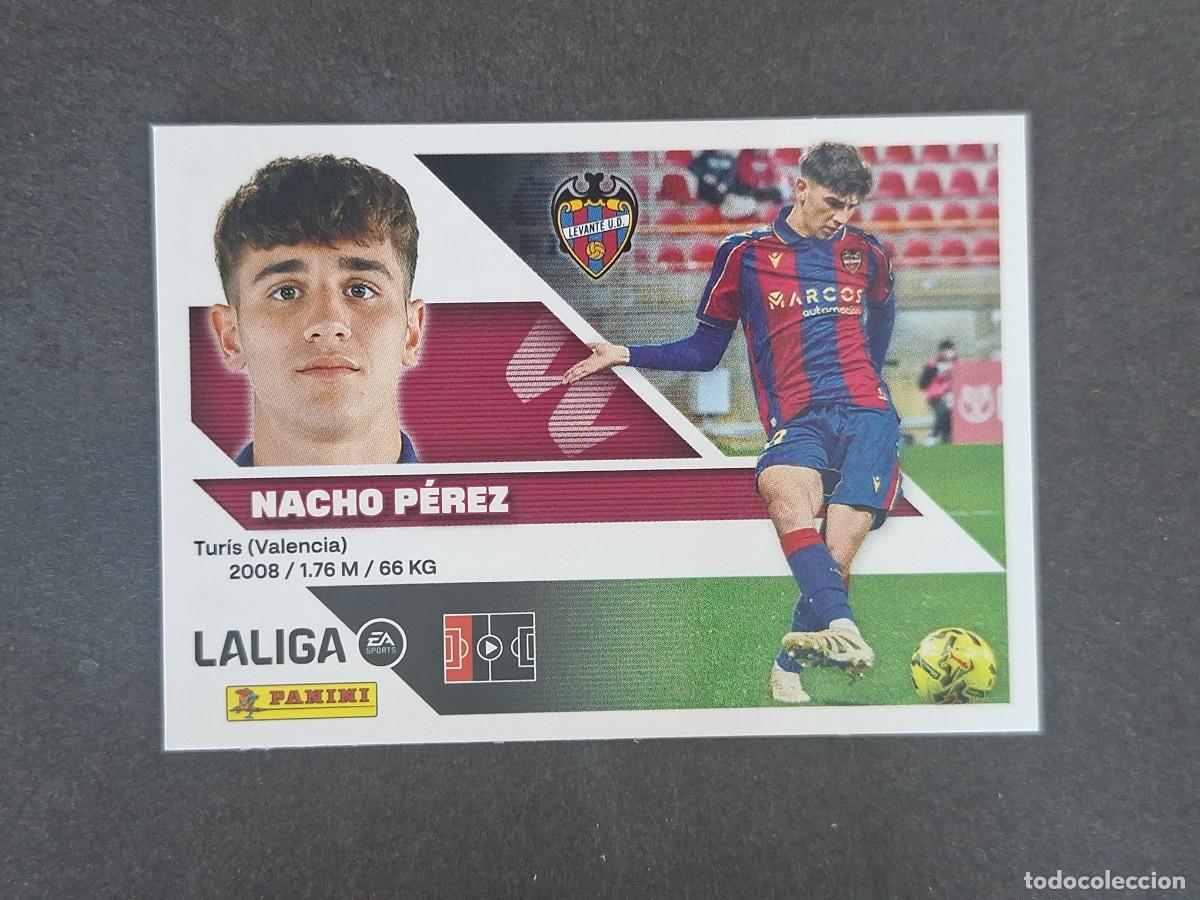 Cromos de Futebol: L3 NACHO PEREZ LEVANTE U. D. COLOCA LIGA ESTE 2026 2027 26 27 NUNCA PEGADO SIN PEGAR