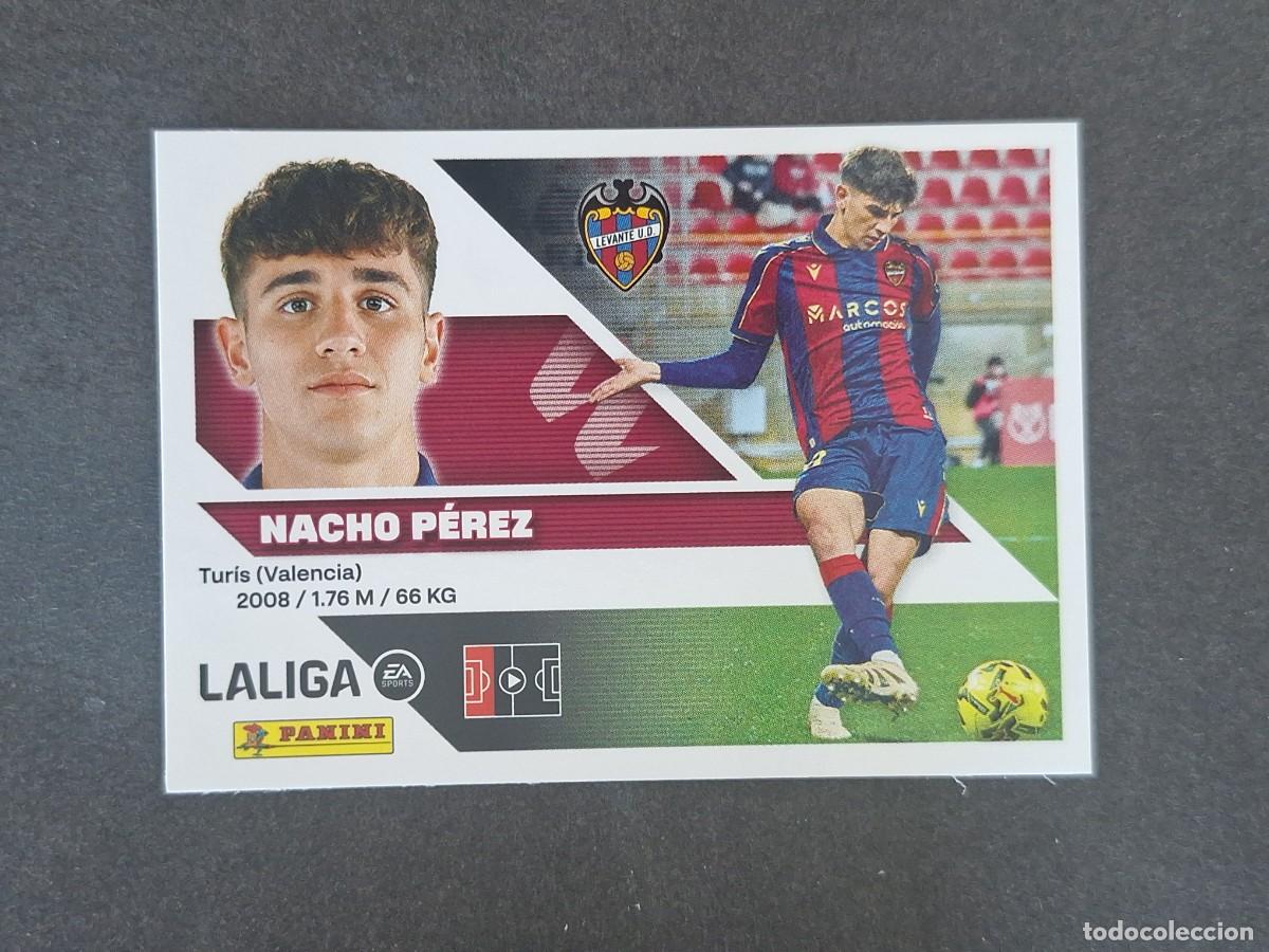 Cromos de Futebol: L3 NACHO PEREZ LEVANTE U. D. COLOCA LIGA ESTE 2026 2027 26 27 NUNCA PEGADO SIN PEGAR