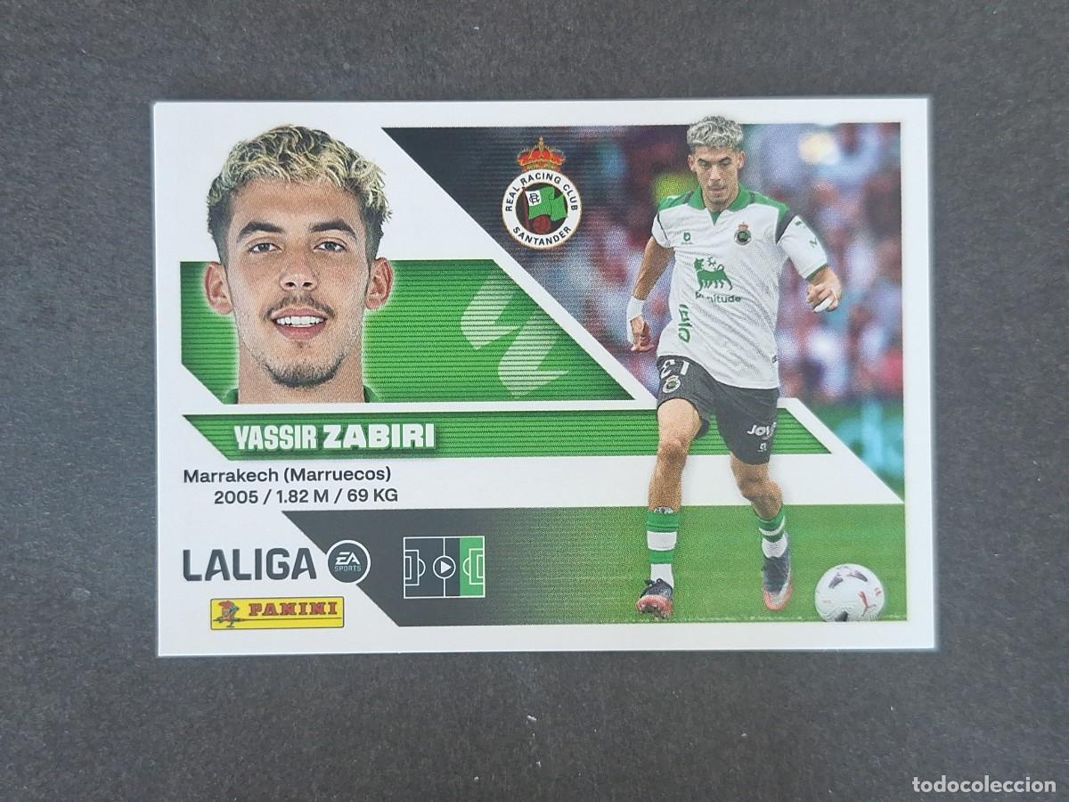 Cartes &agrave; collectionner de Football: L3 ZABIRI RACING DE SANTANDER COLOCA LIGA ESTE 2026 2027 26 27 NUNCA PEGADO SIN PEGAR