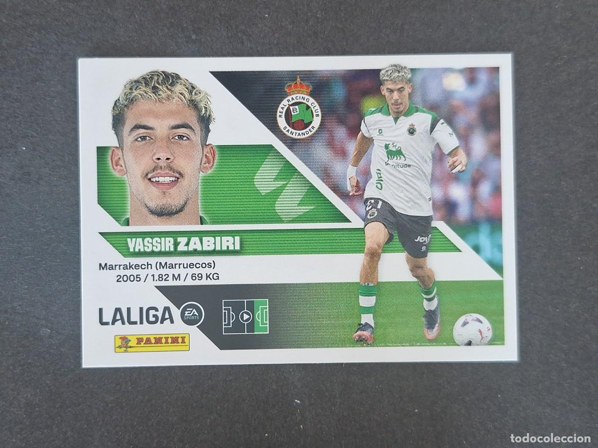 Cartes &agrave; collectionner de Football: L3 ZABIRI RACING DE SANTANDER COLOCA LIGA ESTE 2026 2027 26 27 NUNCA PEGADO SIN PEGAR