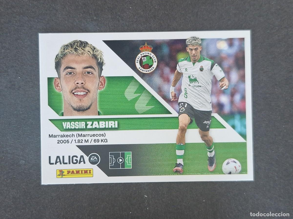 Cartes &agrave; collectionner de Football: L3 ZABIRI RACING DE SANTANDER COLOCA LIGA ESTE 2026 2027 26 27 NUNCA PEGADO SIN PEGAR