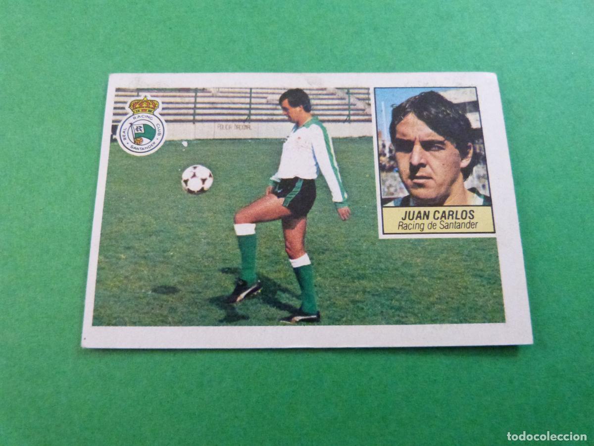 Cartes &agrave; collectionner de Football: CROMO FUTBOL JUAN CARLOS PIRU RACING DE SANTANDER DESPEGADO*** LIGA ESTE 1984-1985/84-85