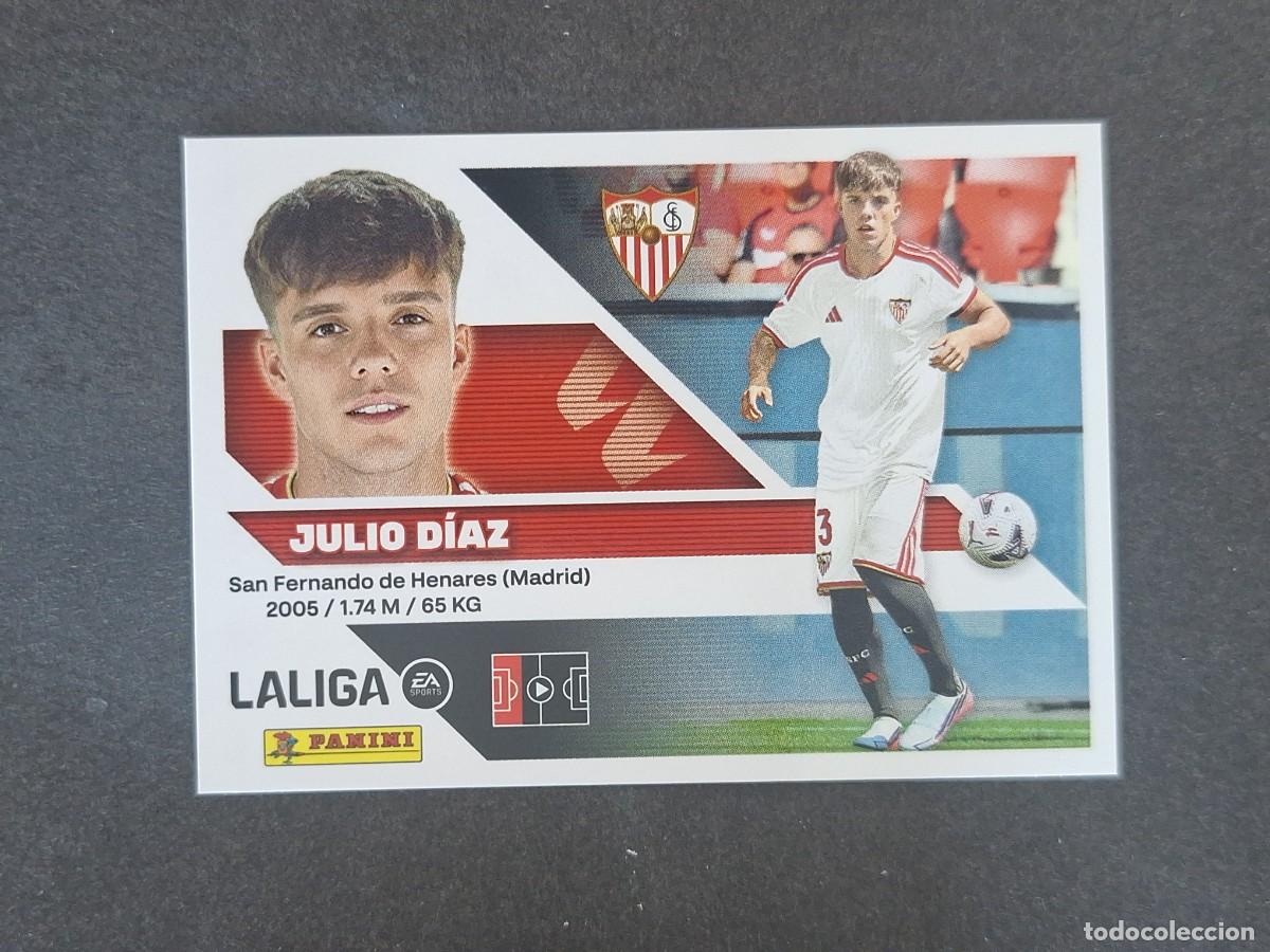 Cartes &agrave; collectionner de Football: L3 JULIO DIAZ SEVILLA F. C. COLOCA LIGA ESTE 2026 2027 26 27 NUNCA PEGADO SIN PEGAR