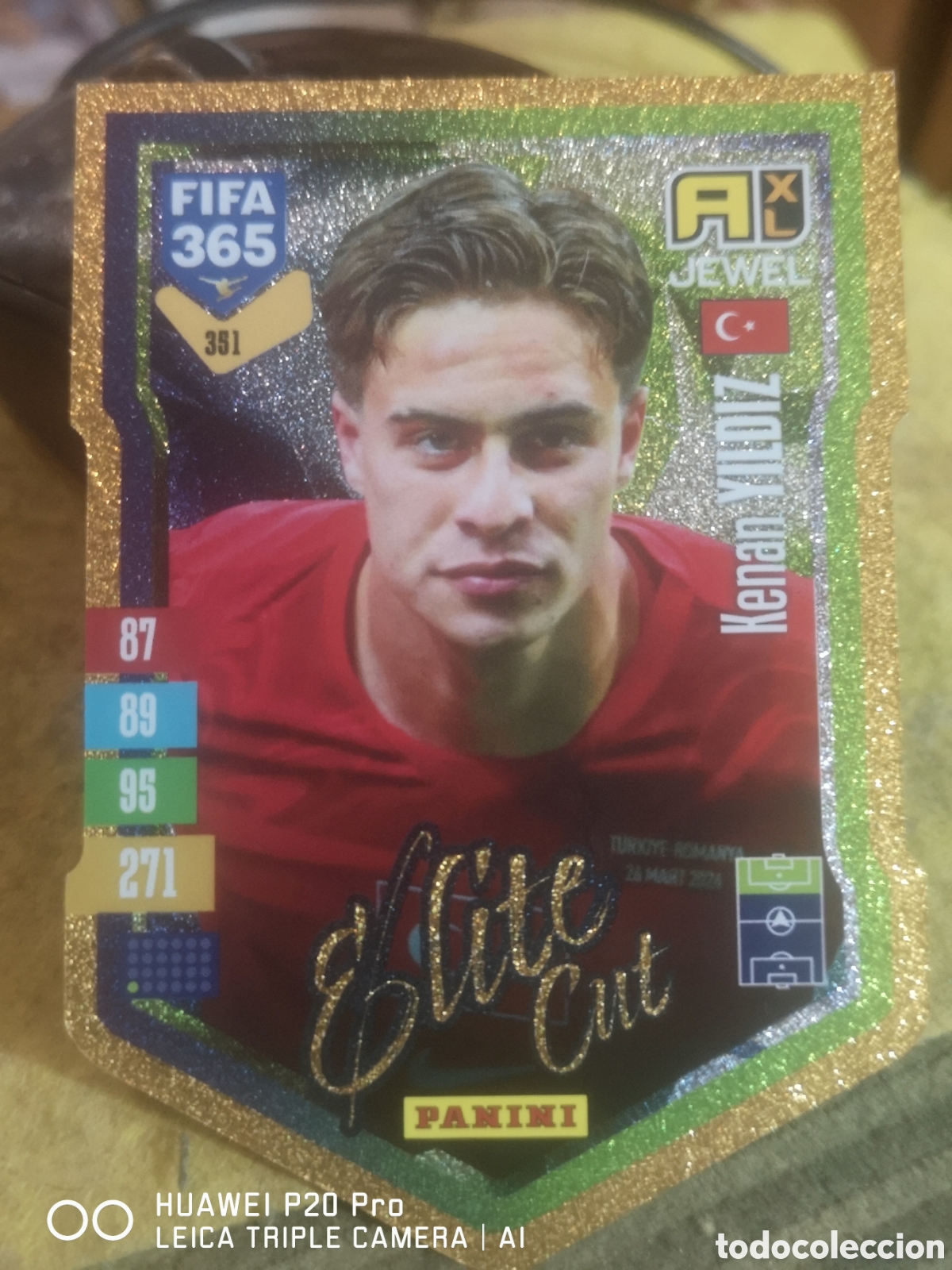 Figurine di Calcio: ADRENALYN FIFA 365 2027 ELITE CUT KENAN YILDIZ 381 TURQUIA