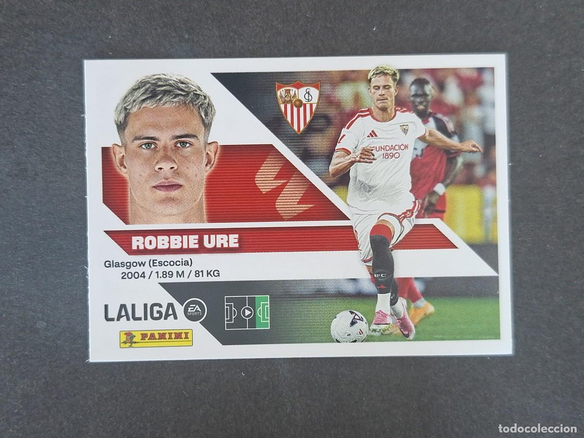 Cromos de Futebol: L3 ROBBIE URE SEVILLA F. C. FICHAJE 25 LIGA ESTE 2026 2027 26 27 NUNCA PEGADO SIN PEGAR
