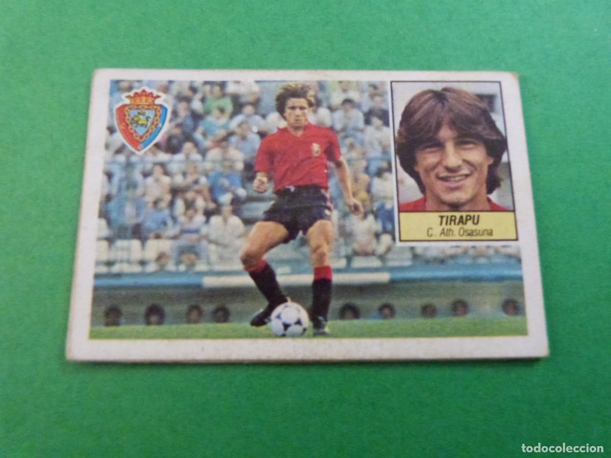 Cromos de Futebol: CROMO FUTBOL TIRAPU CANDIDO AT. OSASUNA DESPEGADO*** LIGA ESTE 1984-1985/84-85