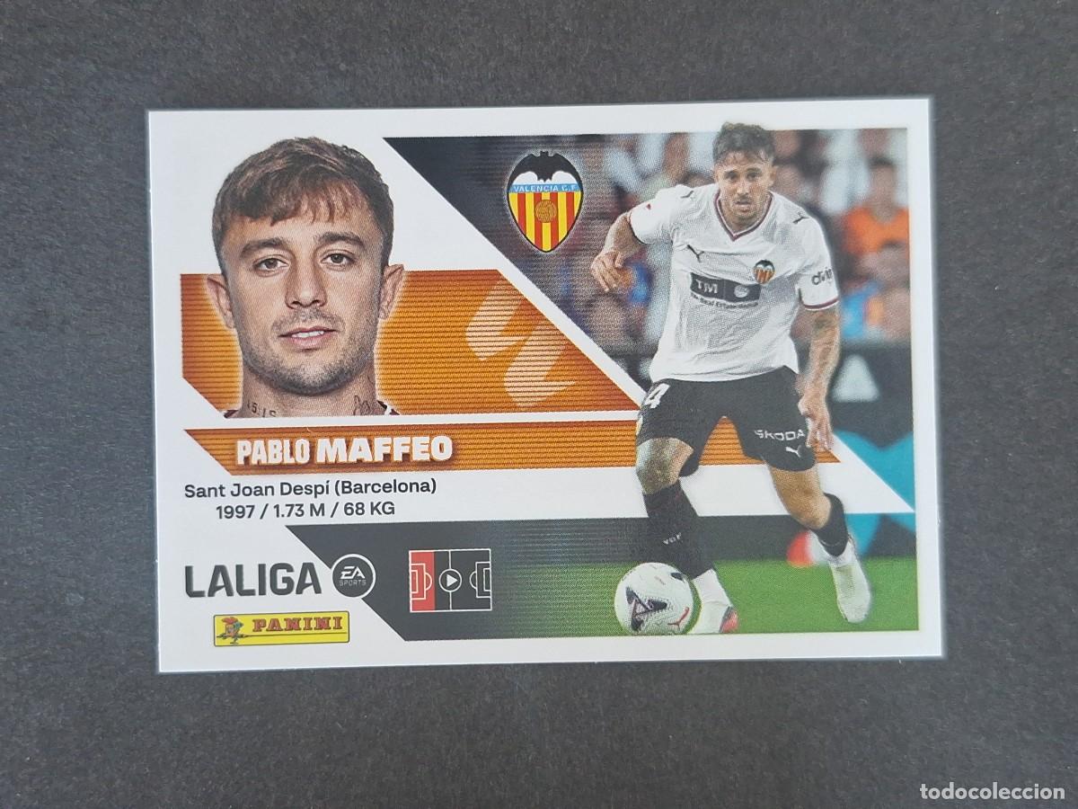 Cromos de Futebol: L3 MAFFEO VALENCIA C. F. FICHAJE 28 LIGA ESTE 2026 2027 26 27 NUNCA PEGADO SIN PEGAR