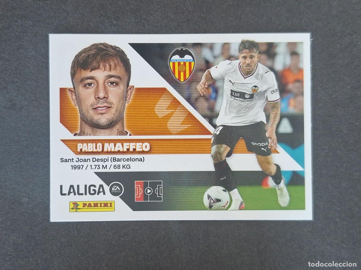 Cromos de Futebol: L3 MAFFEO VALENCIA C. F. FICHAJE 28 LIGA ESTE 2026 2027 26 27 NUNCA PEGADO SIN PEGAR