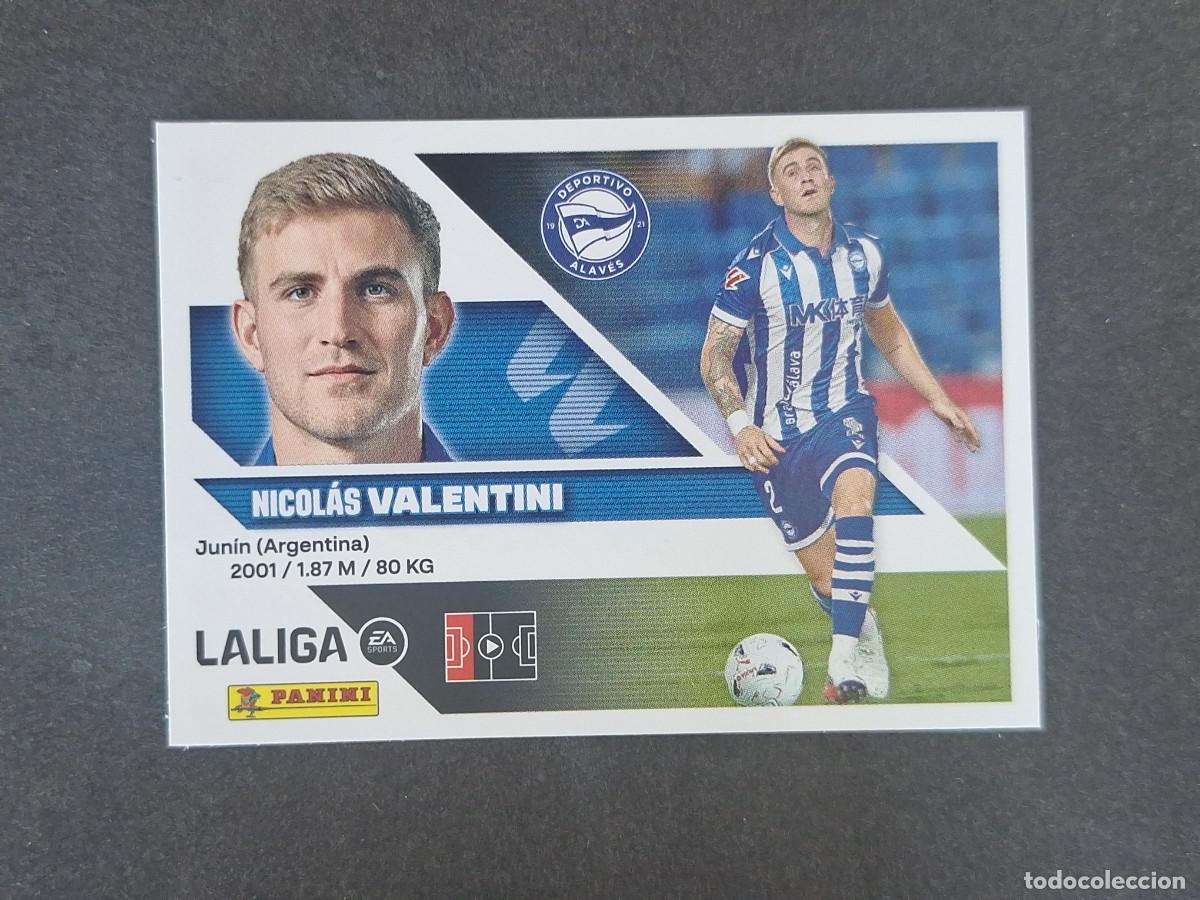 Cromos de Futebol: L3 VALENTINI DEPORTIVO ALAVES FICHAJE 30 LIGA ESTE 2026 2027 26 27 NUNCA PEGADO SIN PEGAR