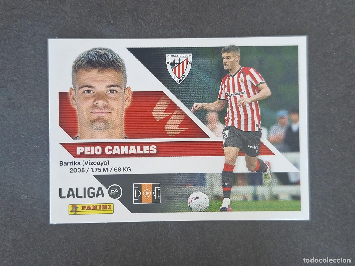 Cromos de Futebol: L3 PEIO CANALES ATHLETIC DE BILBAO FICHAJE 35 LIGA ESTE 2026 2027 26 27 NUNCA PEGADO SIN PEGAR