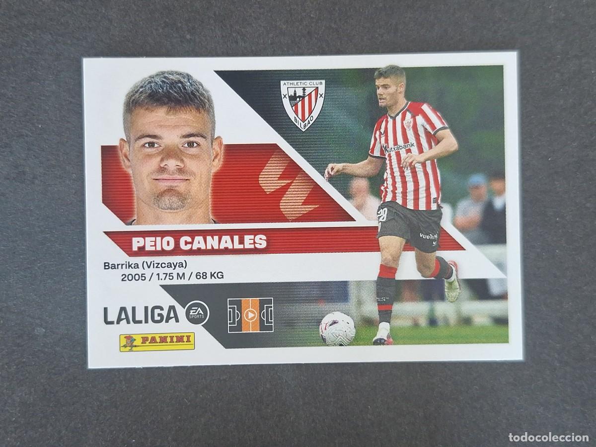 Cromos de Futebol: L3 PEIO CANALES ATHLETIC DE BILBAO FICHAJE 35 LIGA ESTE 2026 2027 26 27 NUNCA PEGADO SIN PEGAR