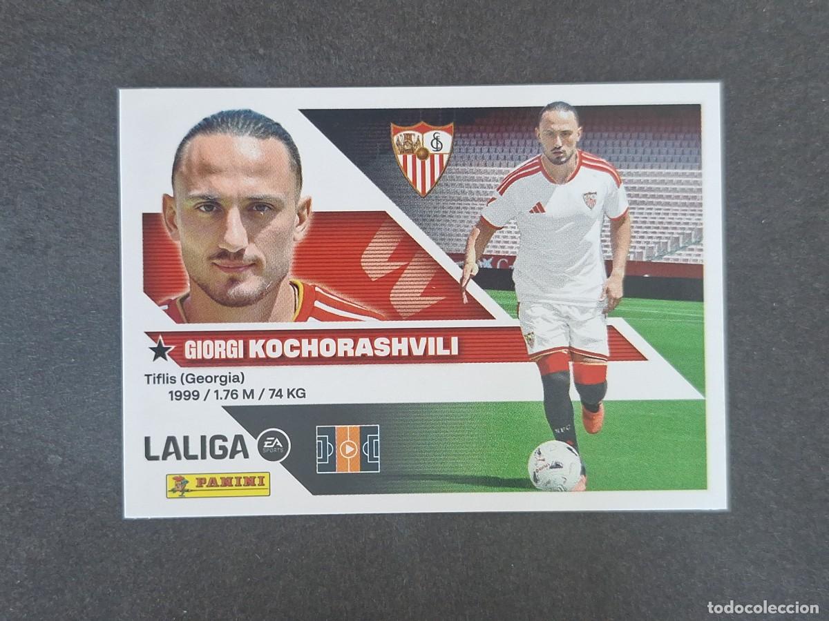 Cromos de Futebol: L3 KOCHORASHVILI SEVILLA F. C. FICHAJE 36 LIGA ESTE 2026 2027 26 27 NUNCA PEGADO SIN PEGAR