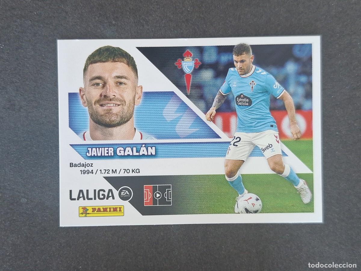 Football Stickers: L3 GALAN CELTA DE VIGO FICHAJE 37 LIGA ESTE 2026 2027 26 27 NUNCA PEGADO SIN PEGAR