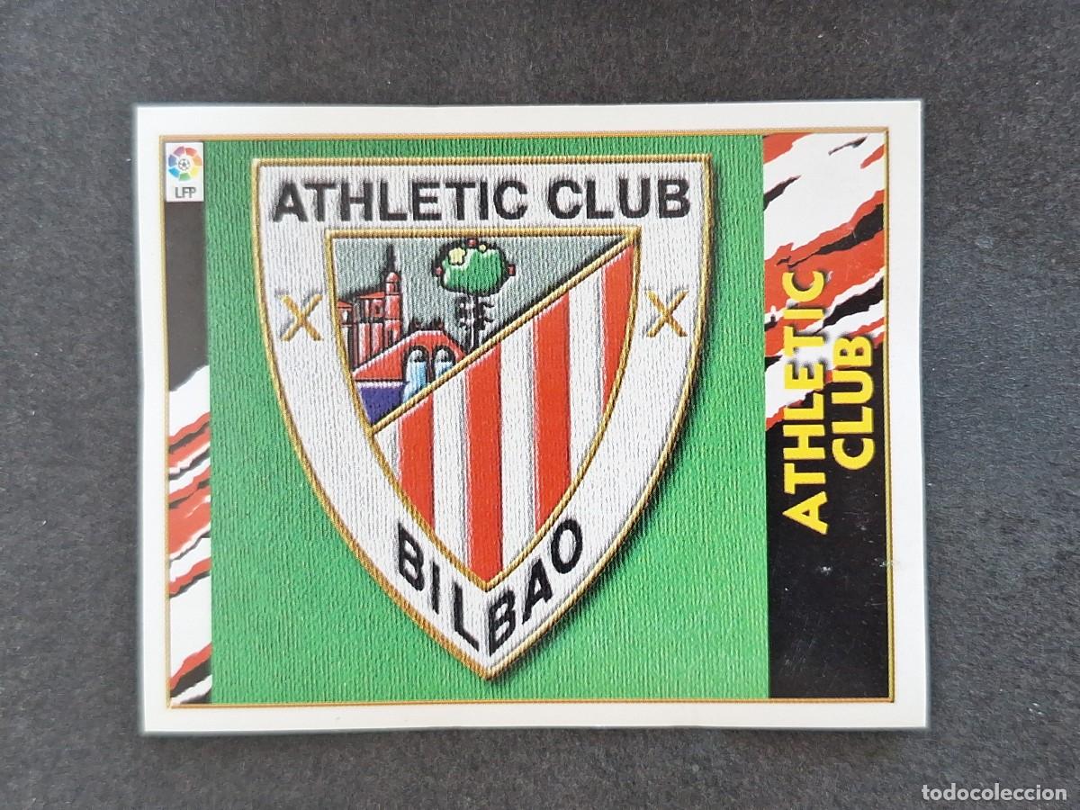 Fu&szlig;ball-Sticker: L4 ESCUDO ATHLETIC CLUB DE BILBAO LIGA ESTE 1997 1998 97 98 NUNCA PEGADO SIN PEGAR