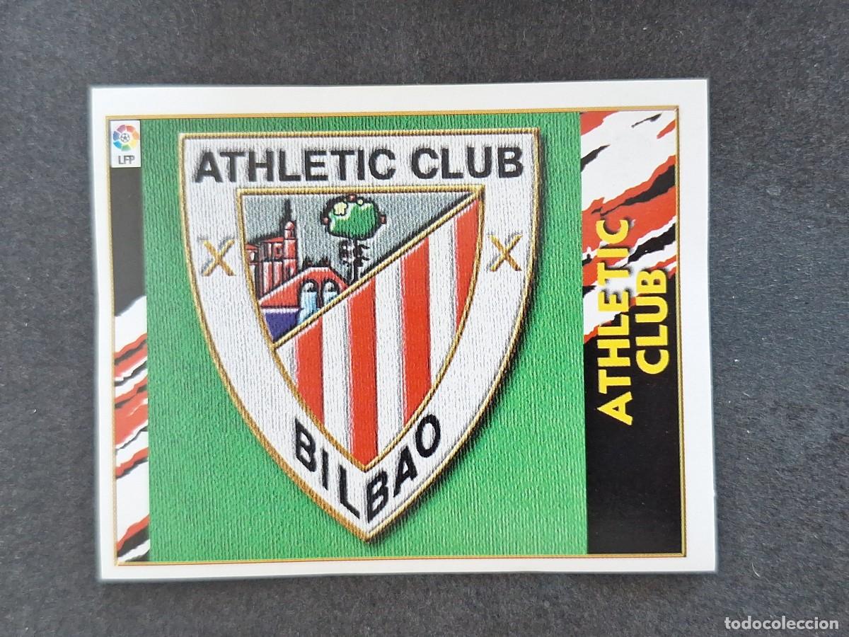 Fu&szlig;ball-Sticker: L4 ESCUDO ATHLETIC CLUB DE BILBAO LIGA ESTE 1997 1998 97 98 NUNCA PEGADO SIN PEGAR