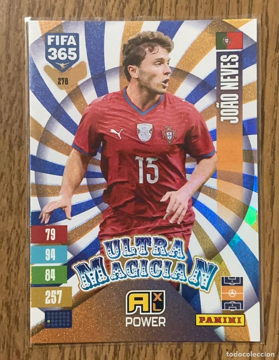 Fu&szlig;ball-Sticker: Panini FIFA 365 Adrenalyn XL 2027 No. 278 Joao Neves Ultra Magician