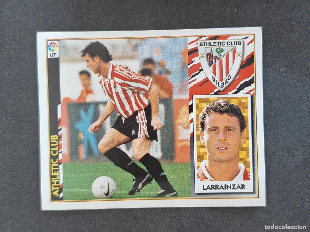 Fu&szlig;ball-Sticker: L4 LARRAINZAR ATHLETIC CLUB DE BILBAO LIGA ESTE 1997 1998 97 98 NUNCA PEGADO SIN PEGAR