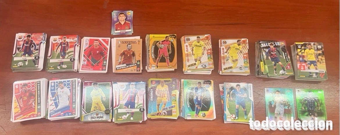 Cromos de f&uacute;tbol: Lote 500 cromos de f&uacute;tbol Adrenalyn XL-TOPPS NUMERADAS Y M&Aacute;S