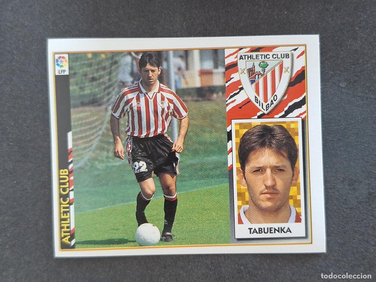 Fu&szlig;ball-Sticker: L4 TABUENKA ATHLETIC CLUB DE BILBAO LIGA ESTE 1997 1998 97 98 NUNCA PEGADO SIN PEGAR
