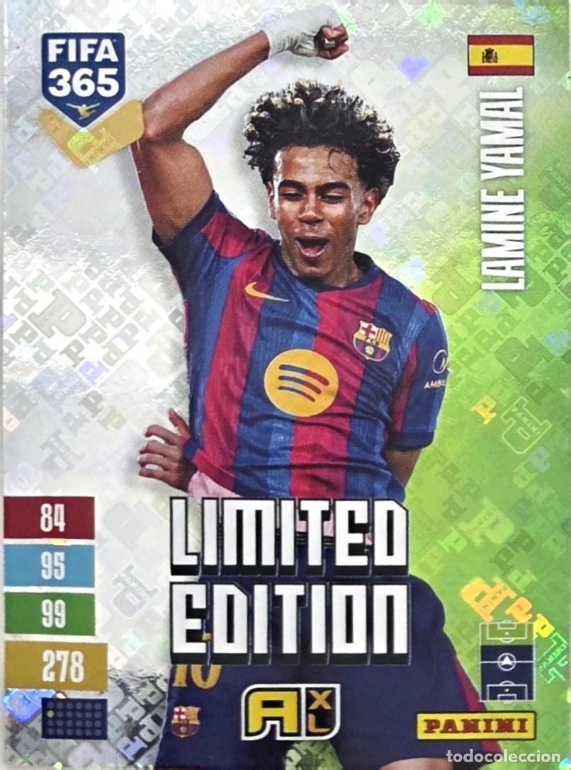 Cromos de Futebol: Panini Fifa 365 2027 Limited Edition Lamine Yamal FC Barcelona