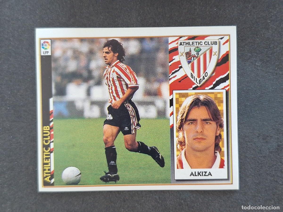 Cromos de Futebol: L4 ALKIZA ATHLETIC CLUB DE BILBAO LIGA ESTE 1997 1998 97 98 NUNCA PEGADO SIN PEGAR