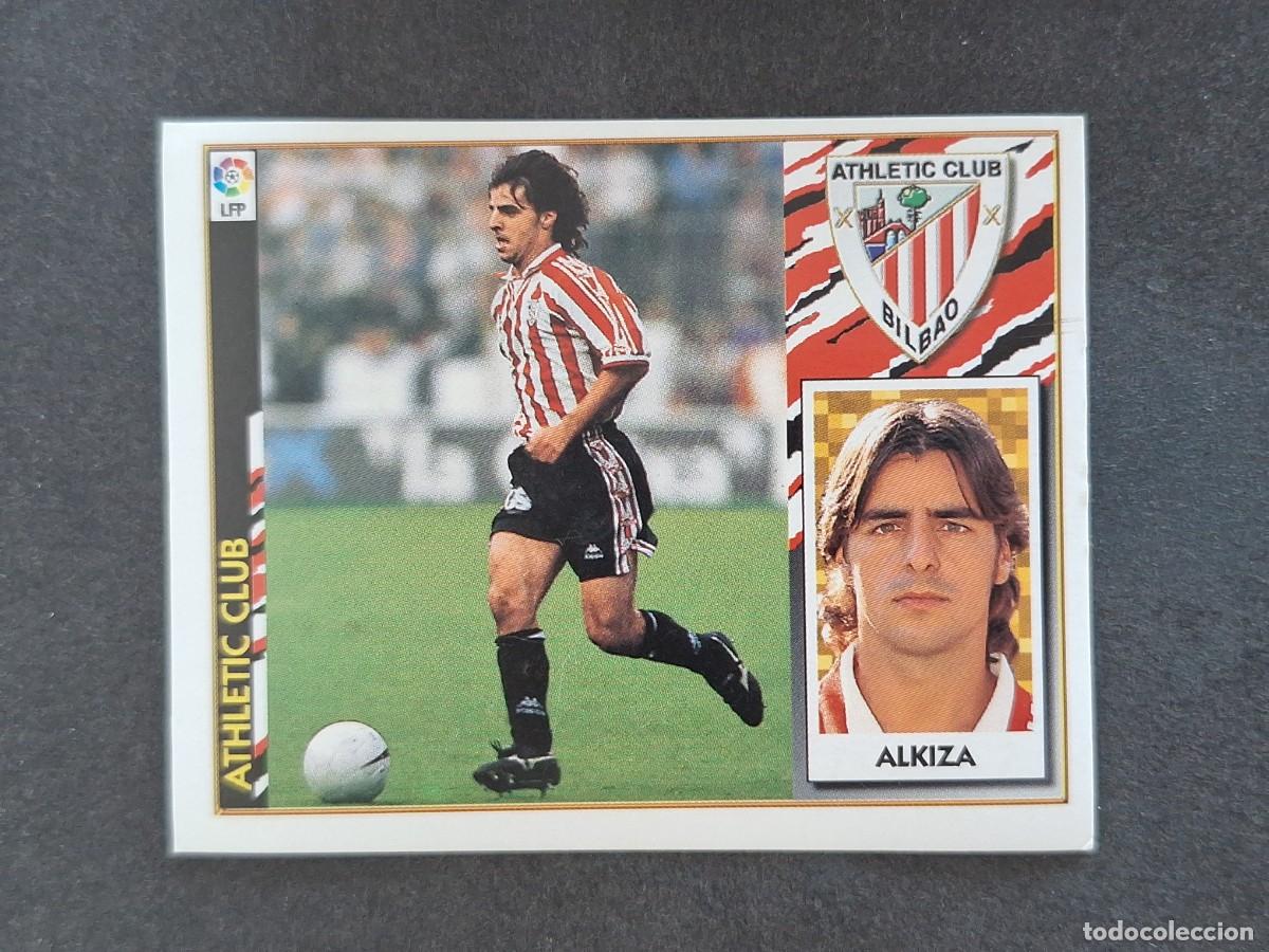 Cromos de Futebol: L4 ALKIZA ATHLETIC CLUB DE BILBAO LIGA ESTE 1997 1998 97 98 NUNCA PEGADO SIN PEGAR