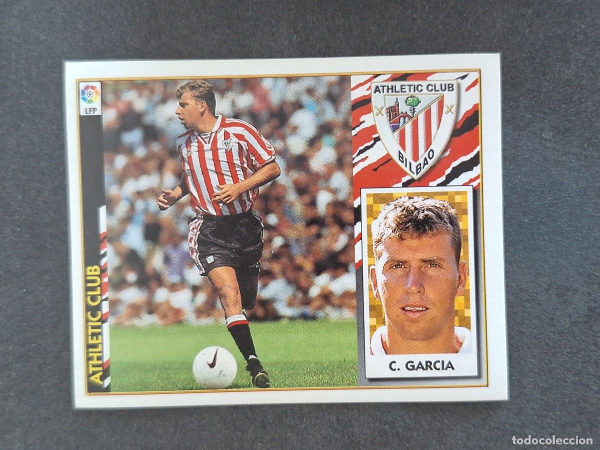 Cromos de Futebol: L4 CARLOS GARCIA ATHLETIC CLUB DE BILBAO LIGA ESTE 1997 1998 97 98 NUNCA PEGADO SIN PEGAR