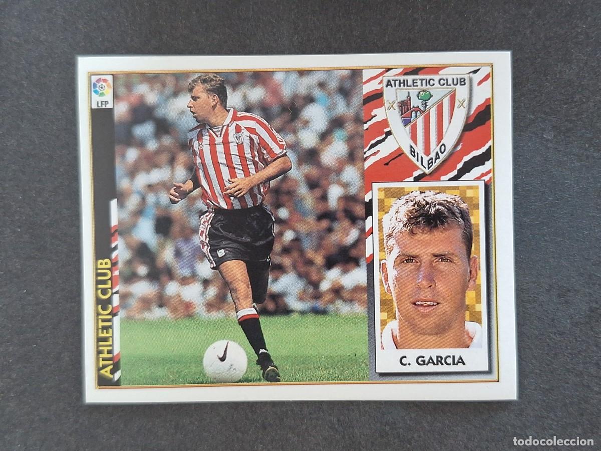 Cromos de Futebol: L4 CARLOS GARCIA ATHLETIC CLUB DE BILBAO LIGA ESTE 1997 1998 97 98 NUNCA PEGADO SIN PEGAR