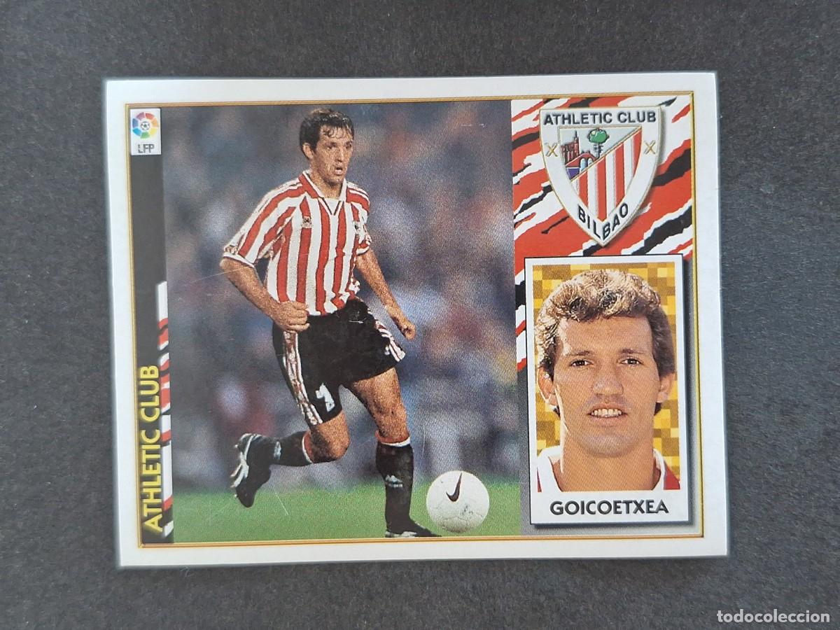 Cromos de Futebol: L4 GOICOETXEA ATHLETIC CLUB DE BILBAO LIGA ESTE 1997 1998 97 98 NUNCA PEGADO SIN PEGAR