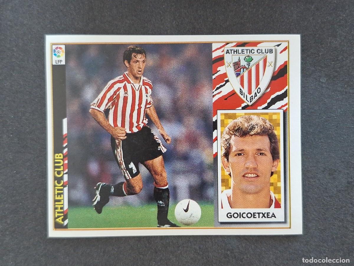 Cromos de Futebol: L4 GOICOETXEA ATHLETIC CLUB DE BILBAO LIGA ESTE 1997 1998 97 98 NUNCA PEGADO SIN PEGAR