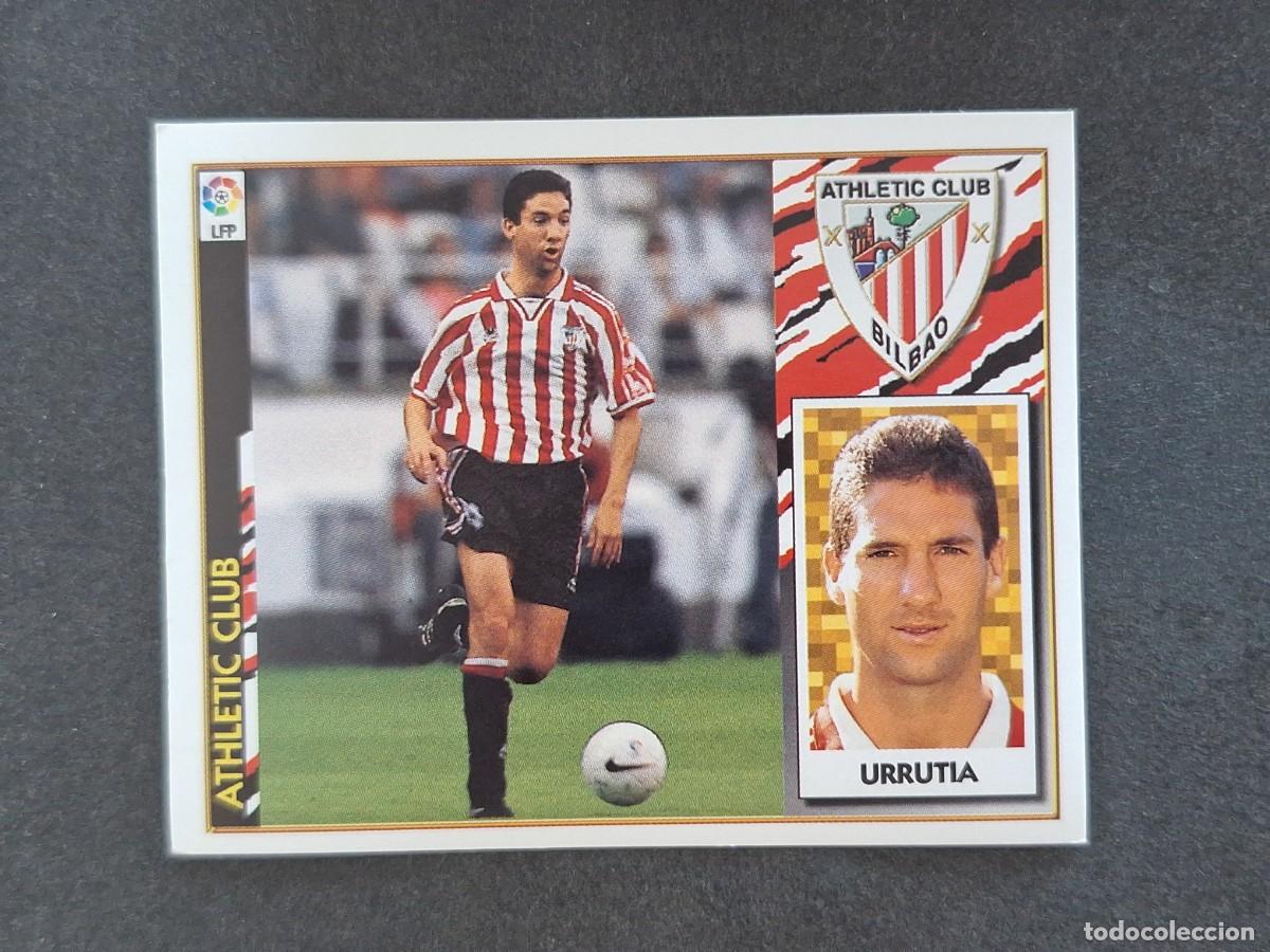 Cromos de Futebol: L4 URRUTIA ATHLETIC CLUB DE BILBAO LIGA ESTE 1997 1998 97 98 NUNCA PEGADO SIN PEGAR